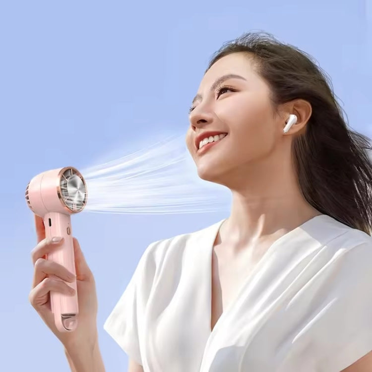 CL02 Outdoor Summer Cooler Cooling Effect Handheld Fan USB Semiconductor Fan