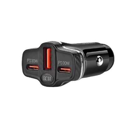 78W PD30W x 2 + QC3.0 USB Multi Port Car Charger