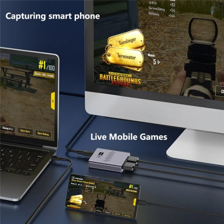 HC-V9 1080P HDMI Game Live Streaming Recording Adapter USB3.0 4K HD Video Capture Card, HC-V9