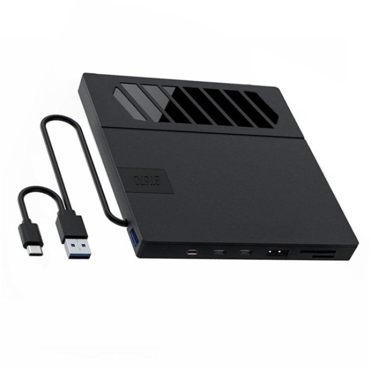 BT670 With SD TF Card Slot Multi-Function External Optical Drive DVD Burner Writer, BT670