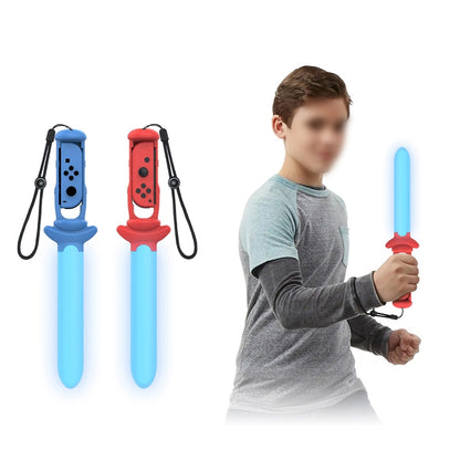 DOBE TNS-2109 Left Right Gamepad Somatosensory Luminous Sword Handle for Nintendo Switch OLED, TNS-2109