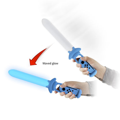 DOBE TNS-2109 Left Right Gamepad Somatosensory Luminous Sword Handle for Nintendo Switch OLED, TNS-2109