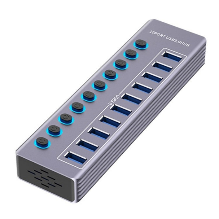 U310 10-in-1 USB 3.0 Extension HUB USB Power Charging Station with Individual Switch, U310