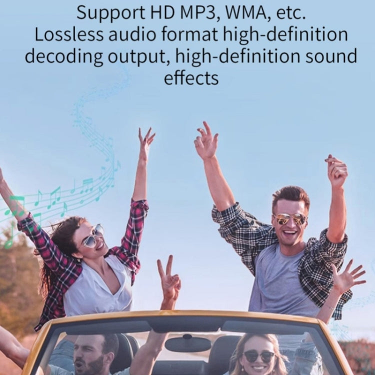 C55 With Breathing Light Bluetooth FM Transmitter USB+Type-C Car Fast Charger, C55