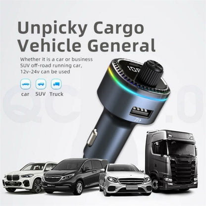 C58 Car MP3 Music Player Type-C + USB Car Charger Bluetooth Adapter FM Transmitter, C58