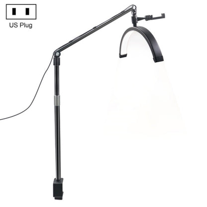 D-M30X 23 inch Half Moon Shape Beauty Manicure Lamp Curved Fill Light, US Plug, UK Plug, AU Plug, EU Plug
