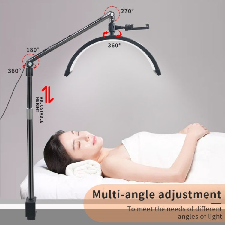 D-M30X 23 inch Half Moon Shape Beauty Manicure Lamp Curved Fill Light, US Plug, UK Plug, AU Plug, EU Plug