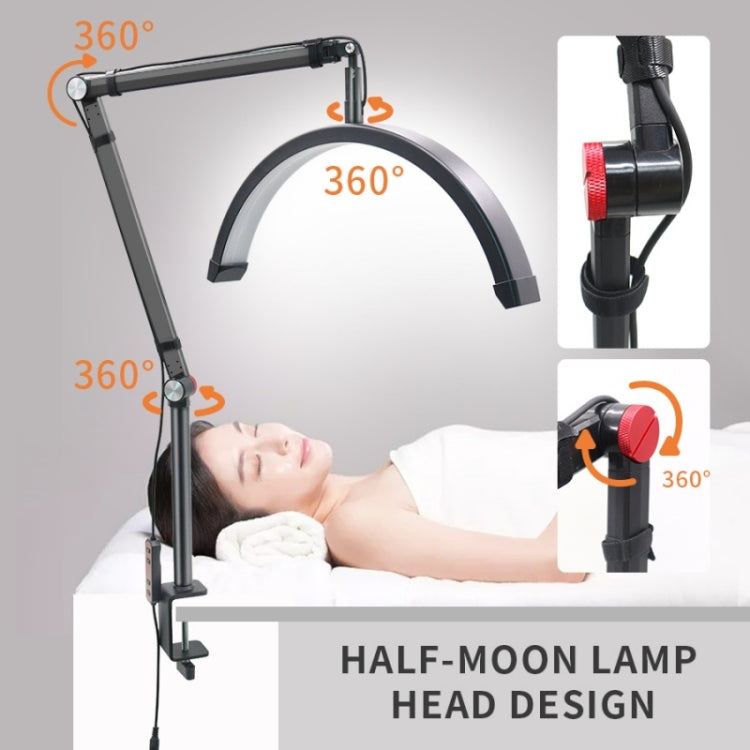 HD-M3X Pro 16 inch Adjustable Brightness Beauty Light Half Moon Light Eyelash Tech Lamp, US Plug, EU Plug, UK Plug, AU Plug
