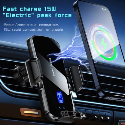SD11 Car Mount Air Vent Phone Holder 15W Fast Charging Car Wireless Charger, SD11