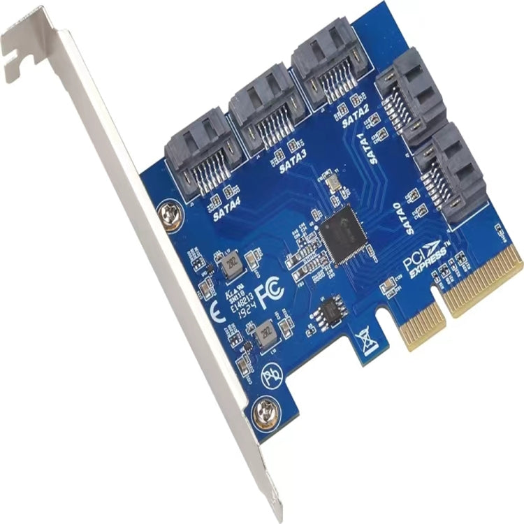 PCIE 3.0-4X to 5 x SATA Controller Card, PCIE 3.0-4X to 5 x SATA