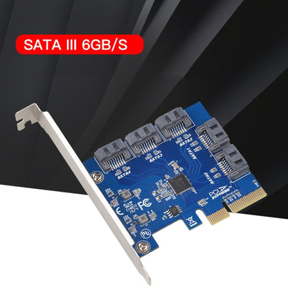PCIE 3.0-4X to 5 x SATA Controller Card, PCIE 3.0-4X to 5 x SATA
