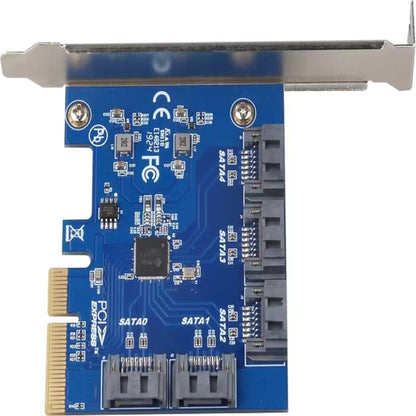 PCIE 3.0-4X to 5 x SATA Controller Card, PCIE 3.0-4X to 5 x SATA