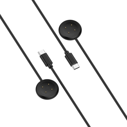 For Fitbit Ace LTE USB-C / Type-C Interface Smart Watch Magnetic Charging Cable