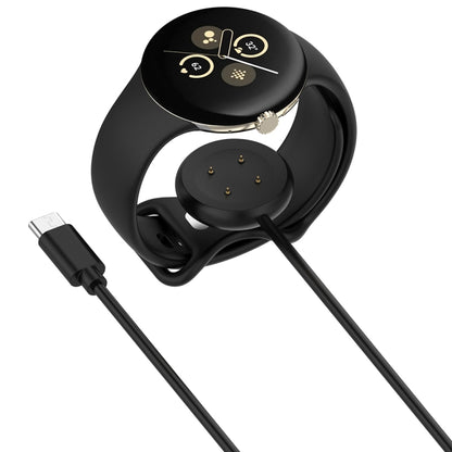 For Fitbit Ace LTE USB-C / Type-C Interface Smart Watch Magnetic Charging Cable