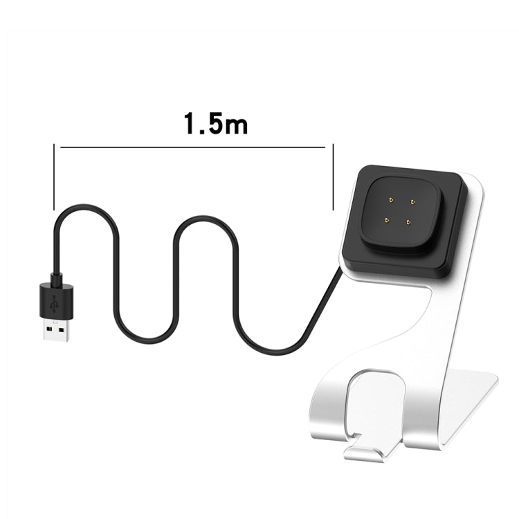 For  Fitbit Ace LTE Aluminum Alloy Metal Bracket Watch Charger, Length: 1.5m