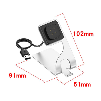 For  Fitbit Ace LTE Aluminum Alloy Metal Bracket Watch Charger, Length: 1.5m
