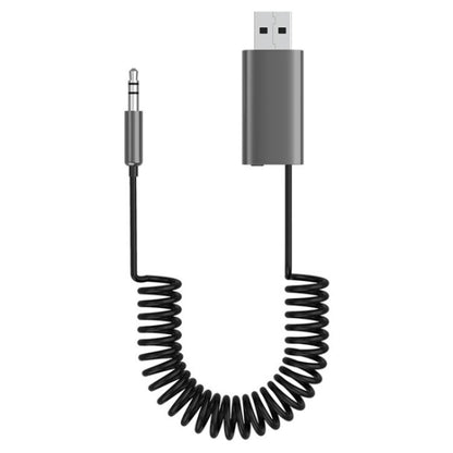 M01 Car Bluetooth Receiver Hands-Free Call  3.5mm AUX Stereo Car Wireless Adapter, M01