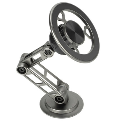 G188 Aluminum Alloy Adjustable Cellphone Stand Car Dashboard Magnetic Phone Holder, G188 Gold, G188 Grey, G188 Silver