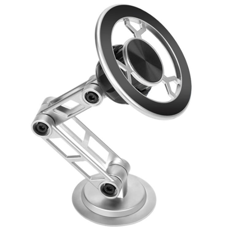G188 Aluminum Alloy Adjustable Cellphone Stand Car Dashboard Magnetic Phone Holder, G188 Gold, G188 Grey, G188 Silver