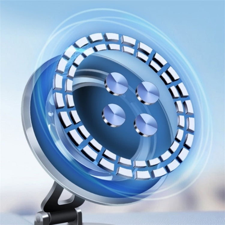 G168 Rotatable Cellphone Stand Car Dashboard Windshield Magnetic Phone Holder, G168 Grey, G168 Silver