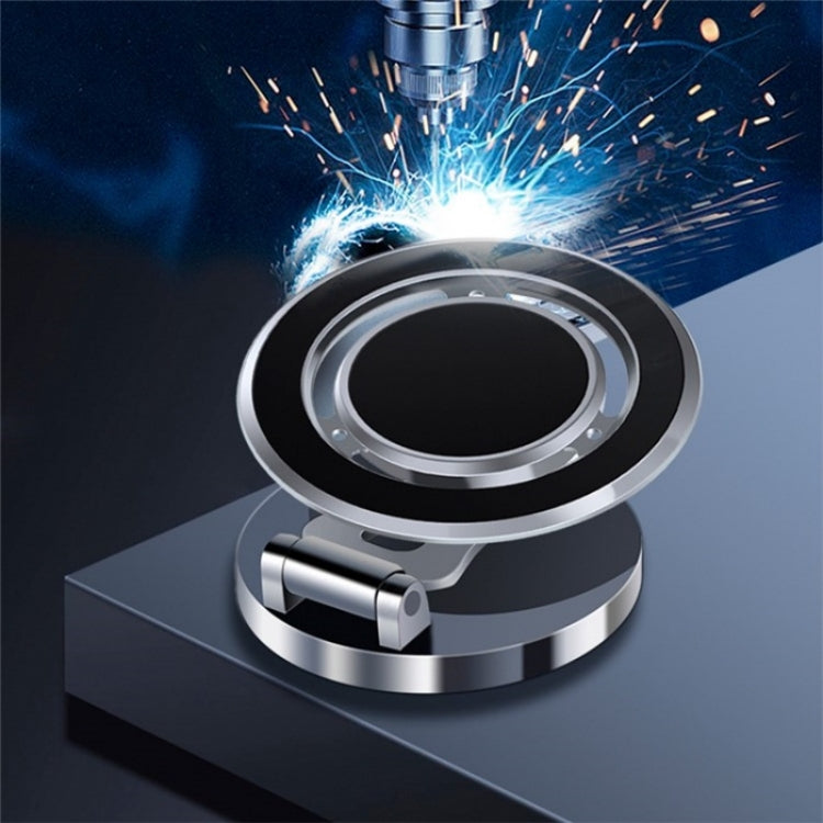 G168 Rotatable Cellphone Stand Car Dashboard Windshield Magnetic Phone Holder, G168 Grey, G168 Silver