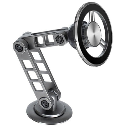 G198 Adjustable Robotic Arm Cellphone Stand Car Dashboard Windshield Magnetic Phone Holder, G198 Grey, G198 Silver