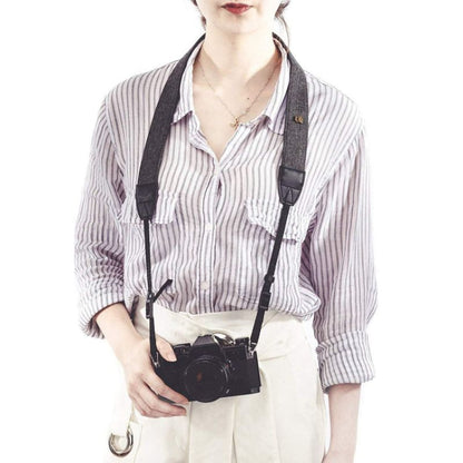 Camera Strap Canvas Neck Shoulder Strap with Quick Release Buckles for DSLR / SLR Camera, Canvas Neck Strap