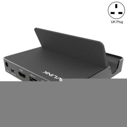 WAVLINK UHP3D01G Gigabit Ethernet USB 3.0 Multi-Function HUB 4K HD Docking Station, UHP3D01G