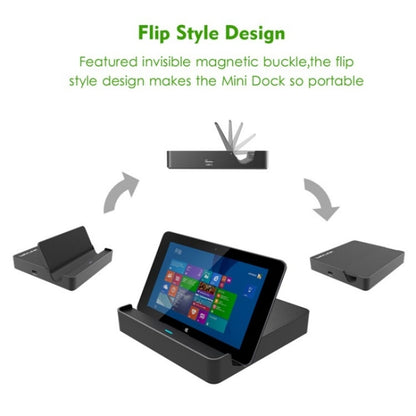 WAVLINK UHP3D01G Gigabit Ethernet USB 3.0 Multi-Function HUB 4K HD Docking Station, UHP3D01G