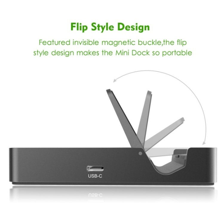 WAVLINK UHP3D01G Gigabit Ethernet USB 3.0 Multi-Function HUB 4K HD Docking Station, UHP3D01G