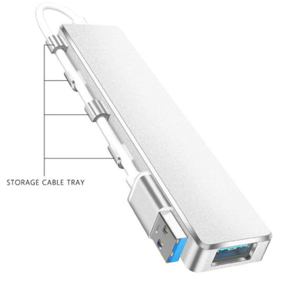 ADS-301A USB 3.0 to Type-C + USB 3.0 / 2.0 4-Ports Hub Laptop Expander, ADS-301A