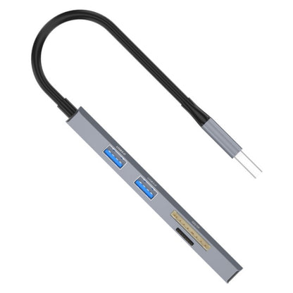 ADS-310A USB Adapter to 3 x USB 3.0 + 2 x Card Reader Slots Multi-Port Hub, ADS-310A