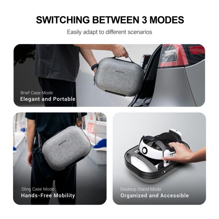 BOBOVR C3 For Meta Quest 3 Carrying Bag Hardshell Storage Case VR Accessories, C3