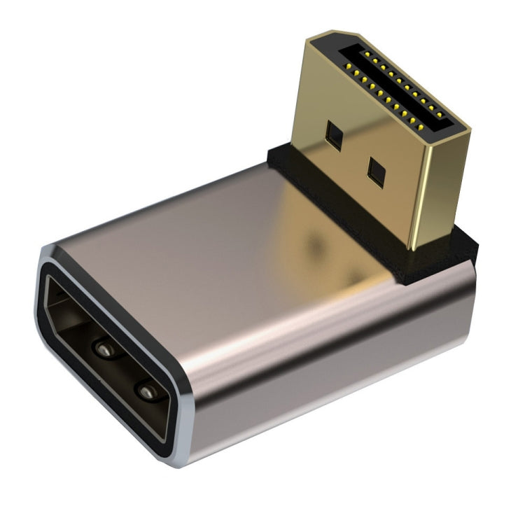 JUNSUNMAY 8K 60Hz PD1.4 Male Displayport to Female Displayport Adapter Converter, Up, Down, Left, Right