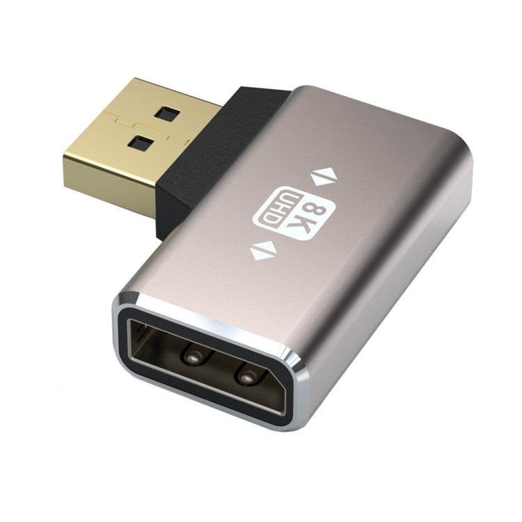 JUNSUNMAY 8K 60Hz PD1.4 Male Displayport to Female Displayport Adapter Converter, Up, Down, Left, Right