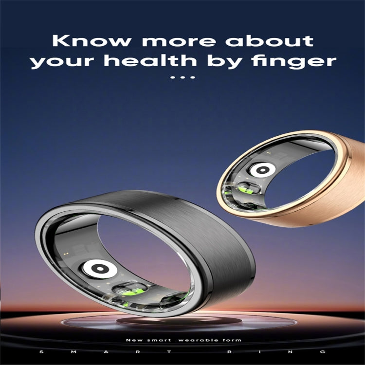 R03 SIZE 9 Smart Ring, Support Heart Rate / Blood Oxygen / Sleep / Multiple Sports Modes