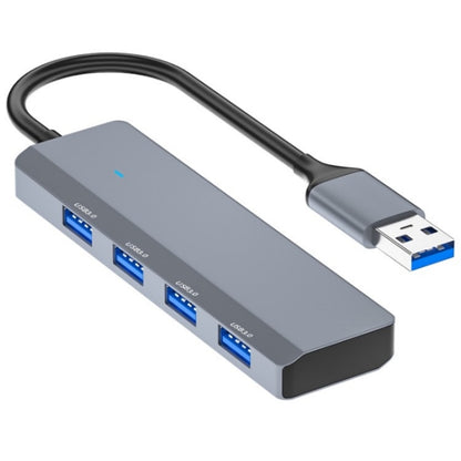 ADS-305A Aluminum Alloy USB to 4-Ports USB3.0 USB HUB Laptop Adapter Docking Station, ADS-305A