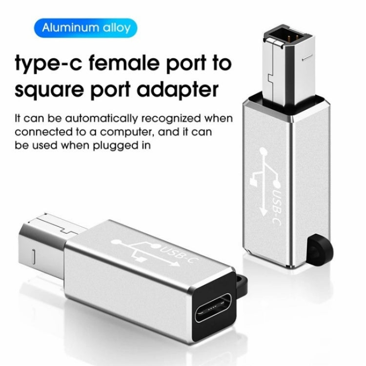 ADS-618 USB-C / Type-C Female to MIDI Male Electric Piano Printer Scanner Adapter