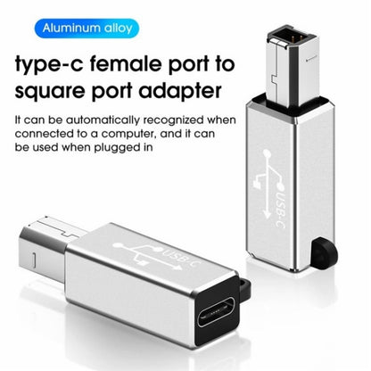 ADS-618 USB-C / Type-C Female to MIDI Male Electric Piano Printer Scanner Adapter