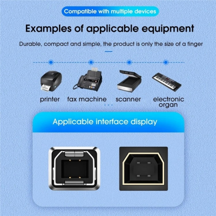 ADS-618 USB-C / Type-C Female to MIDI Male Electric Piano Printer Scanner Adapter