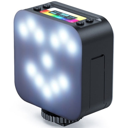 D02 Magnetic Adsorption Pocket RGB Video Lamp Mini LED Fill Light for Live Broadcast, D02