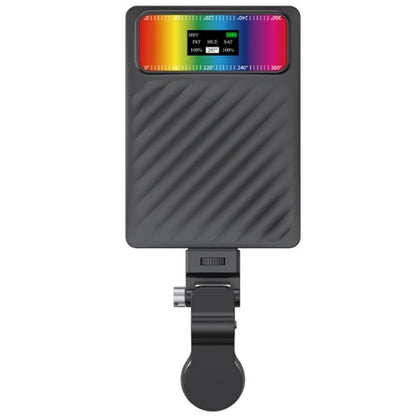 V16R Wth OLED Screen 24 Effects RGB Light Pocket Fill Light for Mobile Phone / Tablet / Laptop, V16R