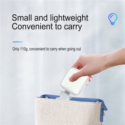 V15 Mini Clip-On Portable LED Fill Light Phone Laptop Video Conference Live Streaming Fill Lamp, V15