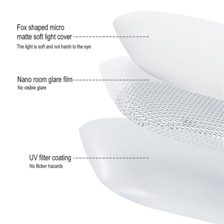 V15 Mini Clip-On Portable LED Fill Light Phone Laptop Video Conference Live Streaming Fill Lamp, V15