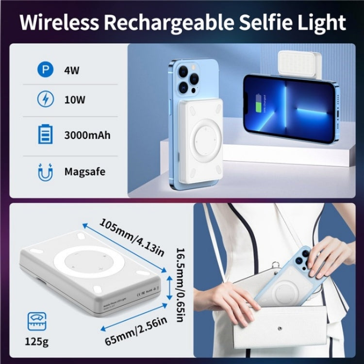 V17 Live Broadcast RGB LED Fill Light MagSafe Magnetic Phone Photography Lamp, V17