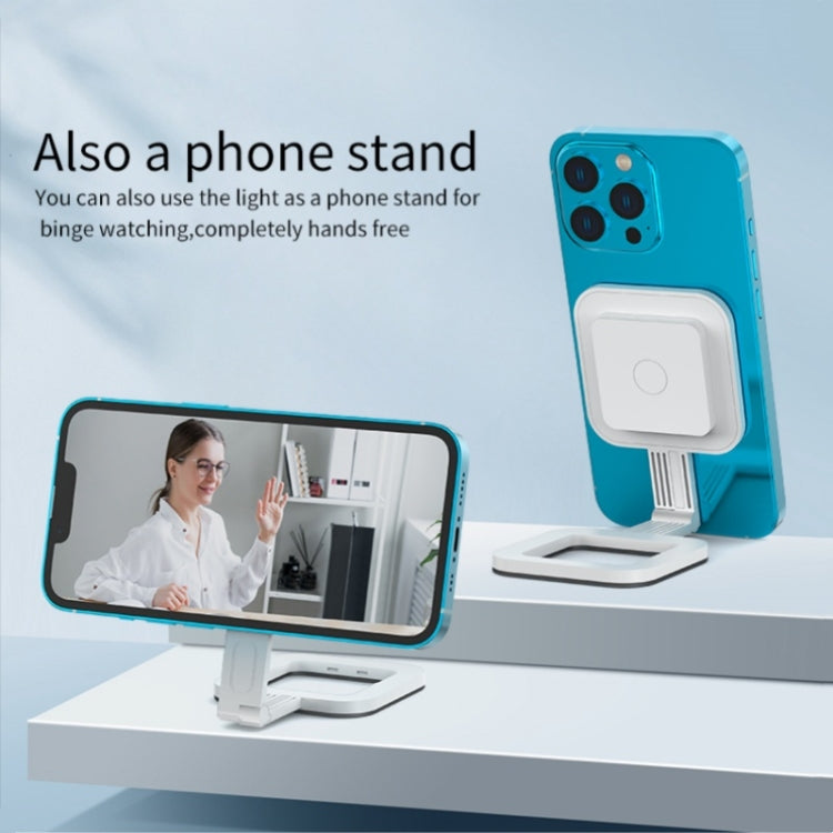 V18 Portable Skin Beauty Live Streaming LED Fill Light Magnetic Phone Selfie Lamp, V18