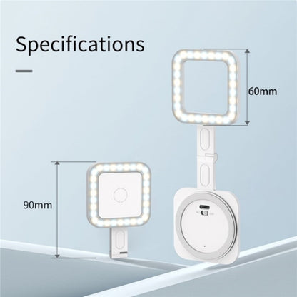 V18 Portable Skin Beauty Live Streaming LED Fill Light Magnetic Phone Selfie Lamp, V18