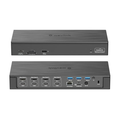 WAVLINK UG69PD8 Pro 18-in-1 DP / HD 5K Quadruple Display USB C Universal Docking Station, US Plug, EU Plug, UK Plug, AU Plug