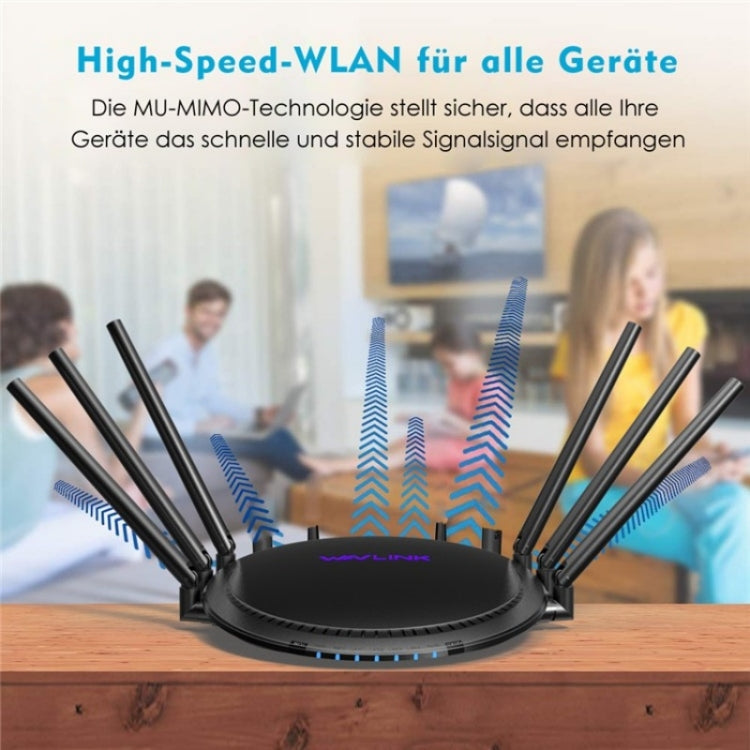 WAVLINK WN531A6 Dual Band Wireless Repeater AC2100 Gigabit Ethernet Port WiFi Router, US Plug, UK Plug, EU Plug, AU Plug