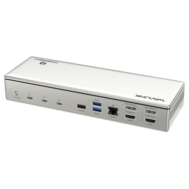 WAVLINK UTD41 PRO RJ45 / Audio / SD Card Reader 15-in-1 Thunderbolt 4 Docking Station, US Plug, UK Plug, EU Plug, AU Plug
